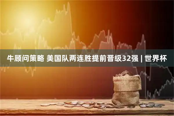 牛顾问策略 美国队两连胜提前晋级32强 | 世界杯